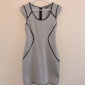 Black/Gray EXPRESS dress